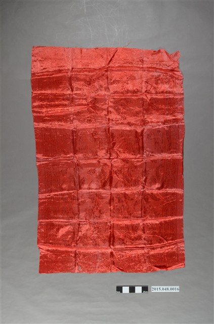 紅緹花囍字紋喜幛 (共2張)