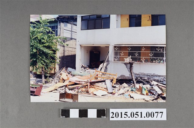 921地震臺中霧峰林森路災況 (共2張)