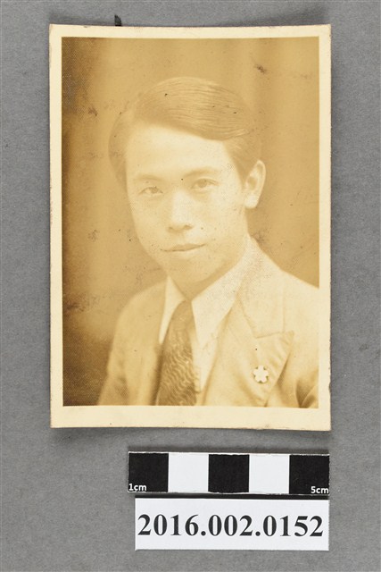 張志賢（張星賢之大弟）於上海 (共2張)