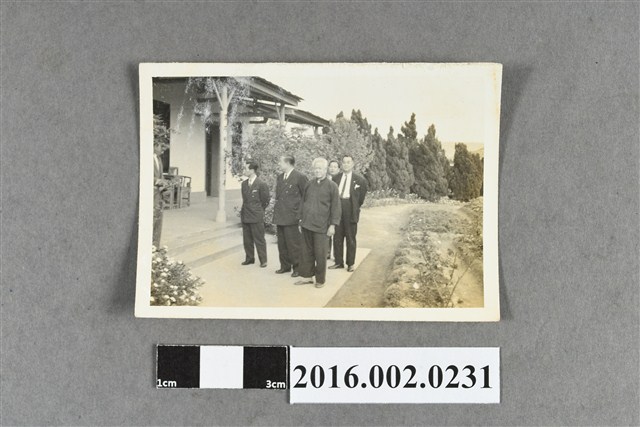 楊肇嘉與廖忠雄等人合照 (共2張)