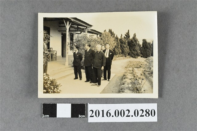 楊肇嘉與廖忠雄等人合照 (共2張)