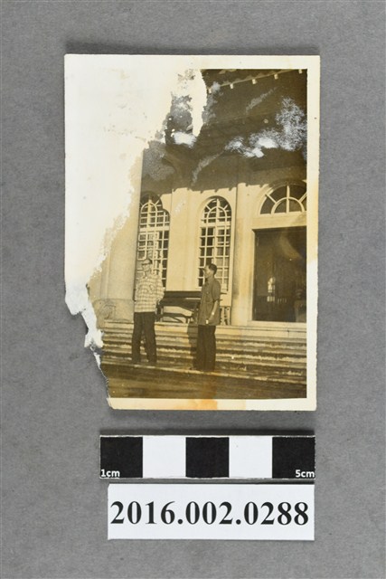 何友澄與賴土金合照 (共2張)