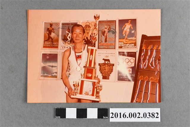 王正林於美國紐約市參加高齡者田徑大會勇奪冠軍 (共2張)