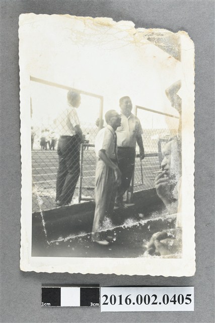 張星賢擔任台灣中興隊副領隊參加菲律賓馬尼拉舉行的第一屆中菲田徑對抗賽 (共2張)