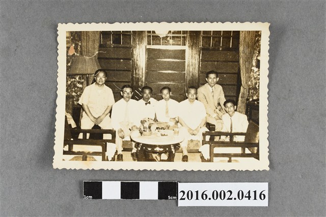 織田幹雄來台環島參訪與張星賢、廖漢水等人合照 (共2張)