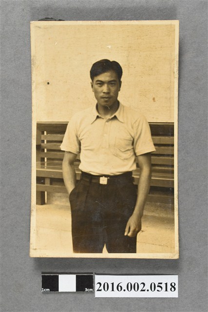 張星賢任職滿鐵時期代表日本參加第十一屆柏林奧運於奧運選手村 (共2張)