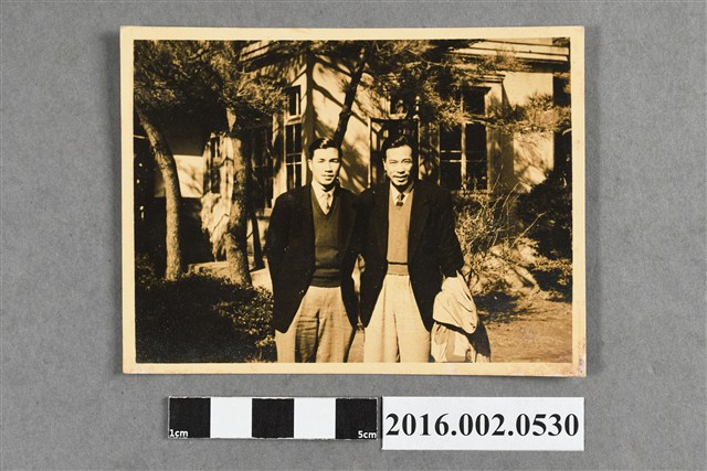 張星賢與陳英郎於日本合照 (共2張)