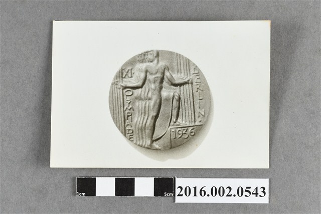 1936年第十一屆柏林奧運會選手章照片 (共2張)