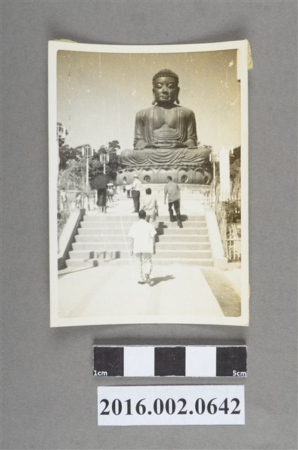 張星賢與賴土金等人於彰化八卦山合照 (共2張)