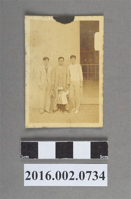 張星賢任職滿鐵時期代表日本參加第十一屆柏林奧運與友人合照 (共2張)