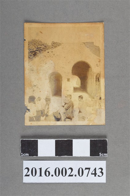 張星賢任職滿鐵時期代表日本參加第十一屆柏林奧運賽後赴義大利龐貝城參觀 (共2張)