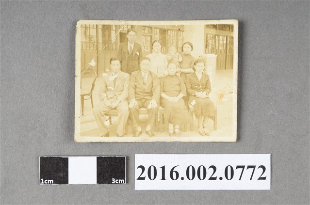 張星賢夫婦與父母、妹妹、妹婿於福州合照 (共2張)