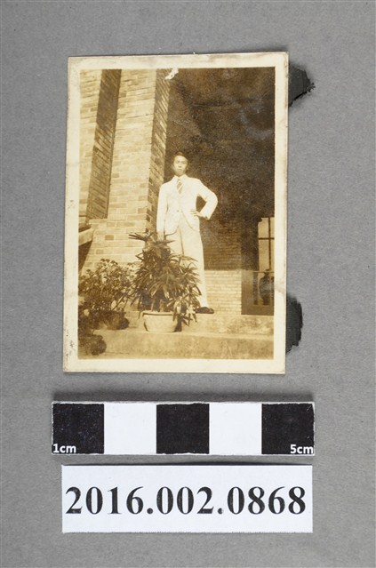 張志賢（張星賢之大弟）於青年會 (共2張)