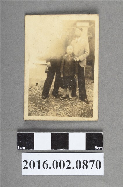 張星賢與大弟張志賢、小弟張學賢於台北合照 (共2張)