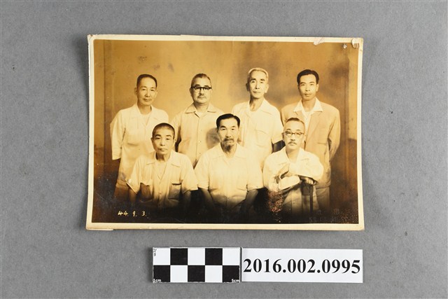 張星賢與陳振能、汪明燦、董古錐、李泉、王開運合照 (共2張)