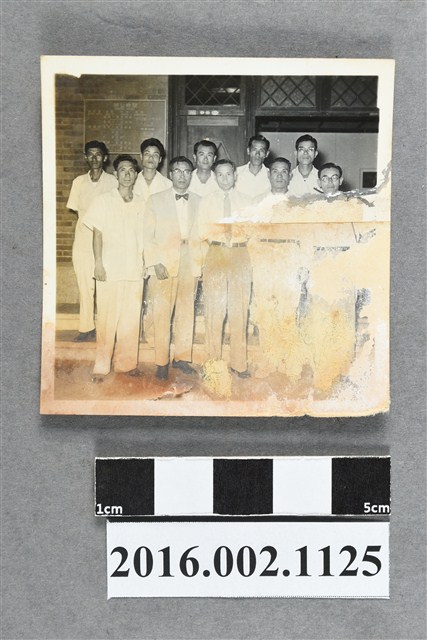 張星賢與織田幹雄、廖漢水等人環島參訪於台南關子嶺合照 (共2張)