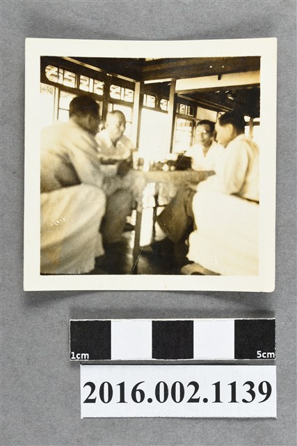 張星賢與織田幹雄等人於環島參訪友人合照 (共2張)