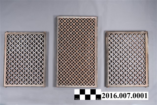 善化陳宅花格窗組 (共3張)