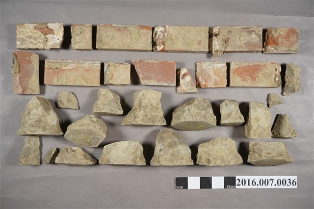 善化陳宅卵石砌牆組 (共2張)