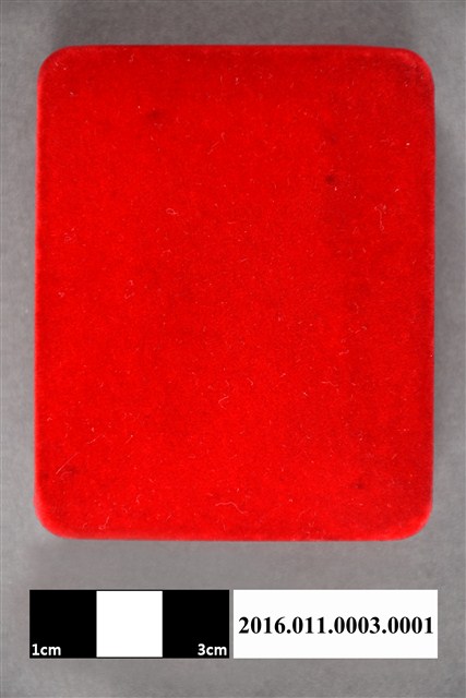 蔣公九十週年誕辰金質紀念章絨布盒 (共5張)