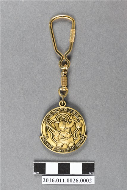 1987年國際女子壘球邀請賽紀念鑰匙圈 (共4張)