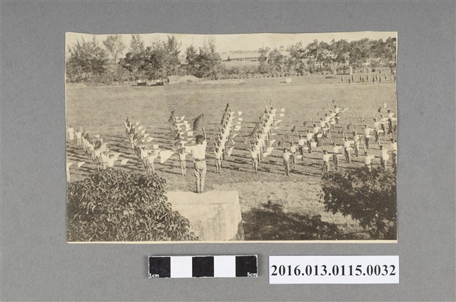 嘉農學生軍訓課訓練照 (共3張)