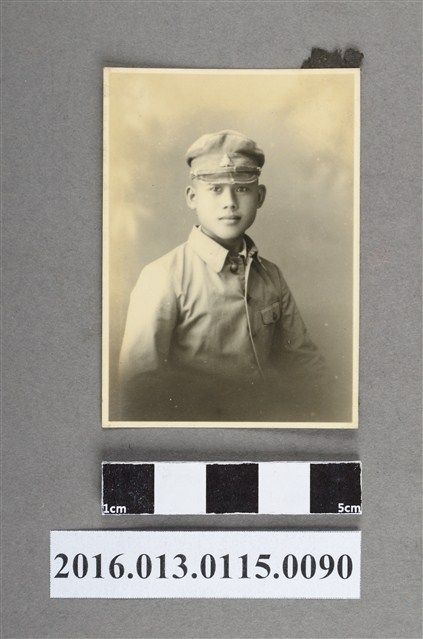 陳文炎嘉農同學黃松鐵留念照 (共2張)