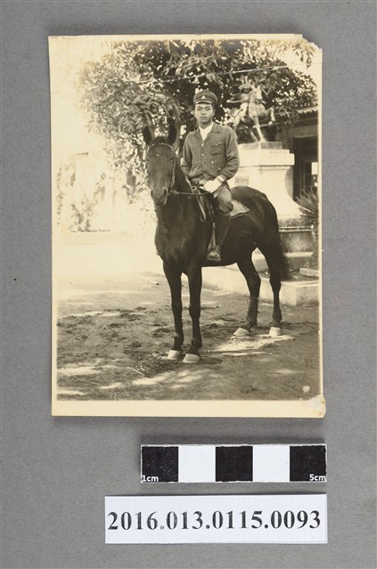 陳文炎騎馬個人照 (共2張)