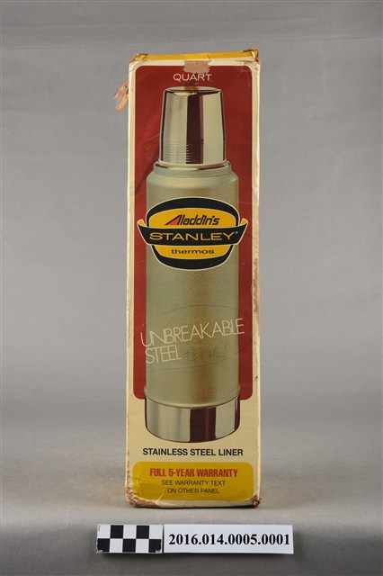 美國製阿拉丁牌史丹力不銹鋼真空保溫瓶外盒 (共9張)