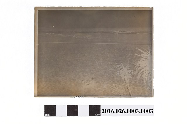 北浦義三翻拍澳底御遺跡碑底片 (共2張)