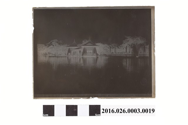 北浦義三翻拍臺中公園底片 (共2張)
