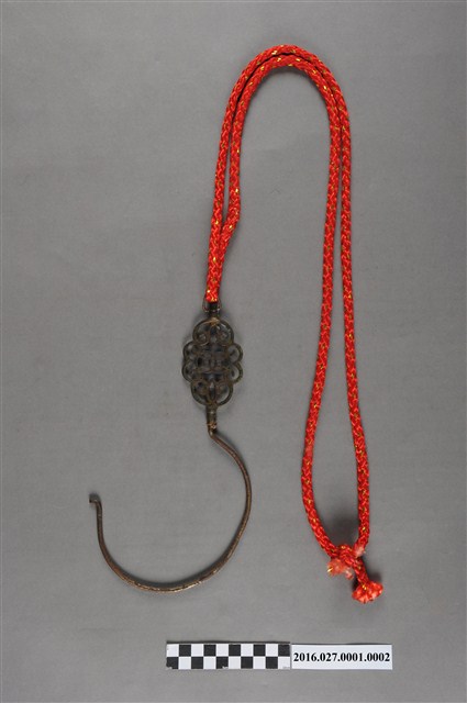 雙錢紋蚊帳鉤 (共4張)