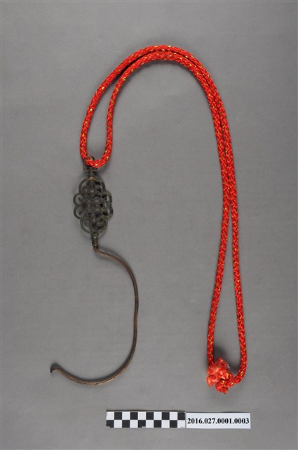 雙錢紋蚊帳鉤 (共4張)