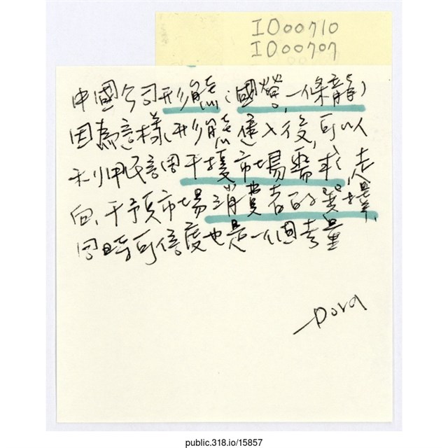 Dora「國營一條龍」便利貼  (共1張)