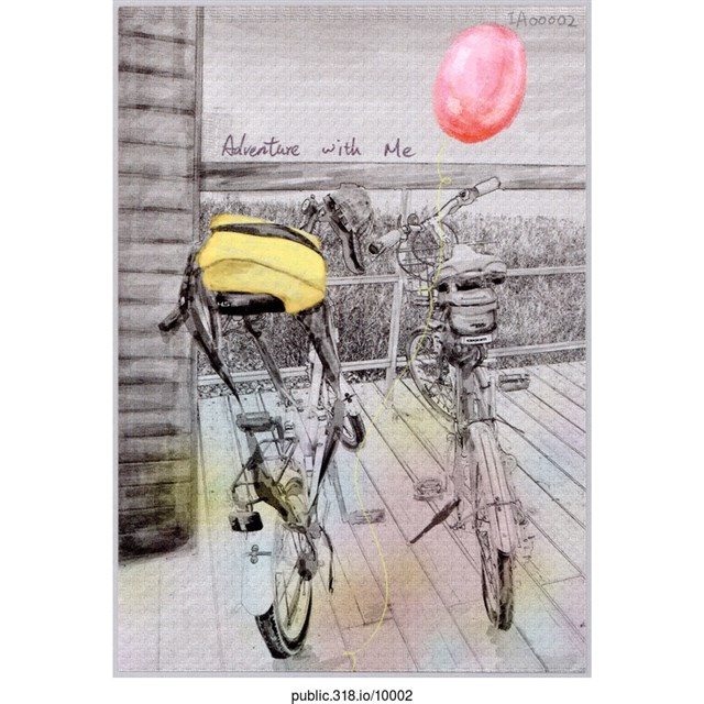 「小小的台灣」明信片  (共2張)