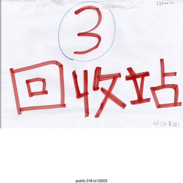 「③回收站」標示  (共1張)