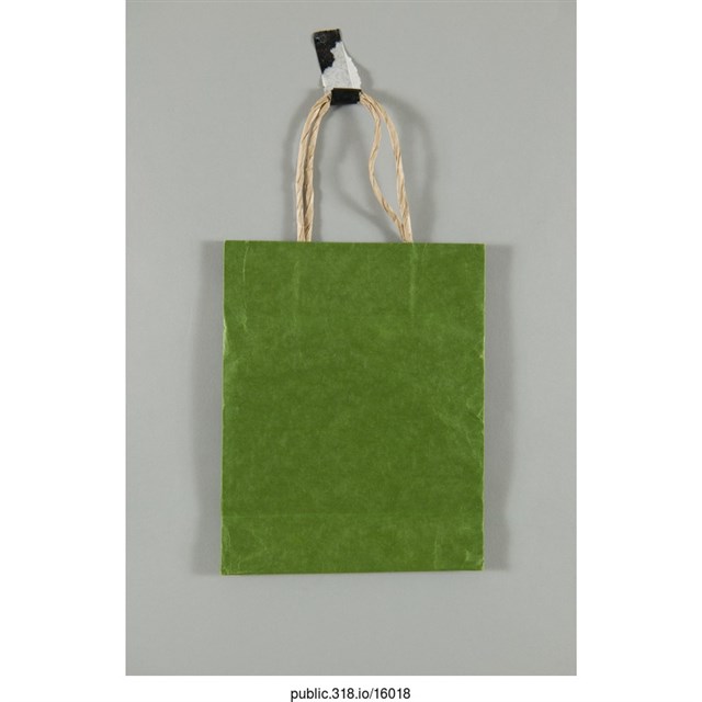 綠色紙袋袋子  (共2張)