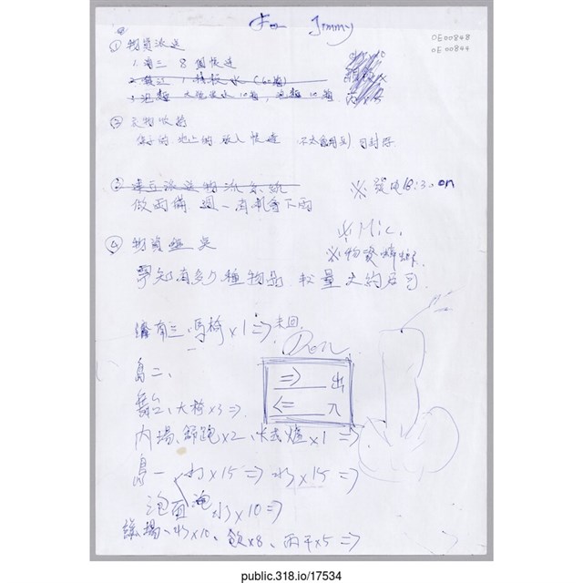 「For Jimmy……」與物資分配插圖文件   (共2張)