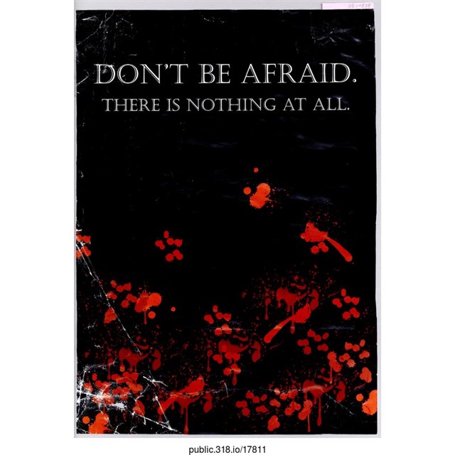 「DON'T BE AFRAID」海報  (共1張)