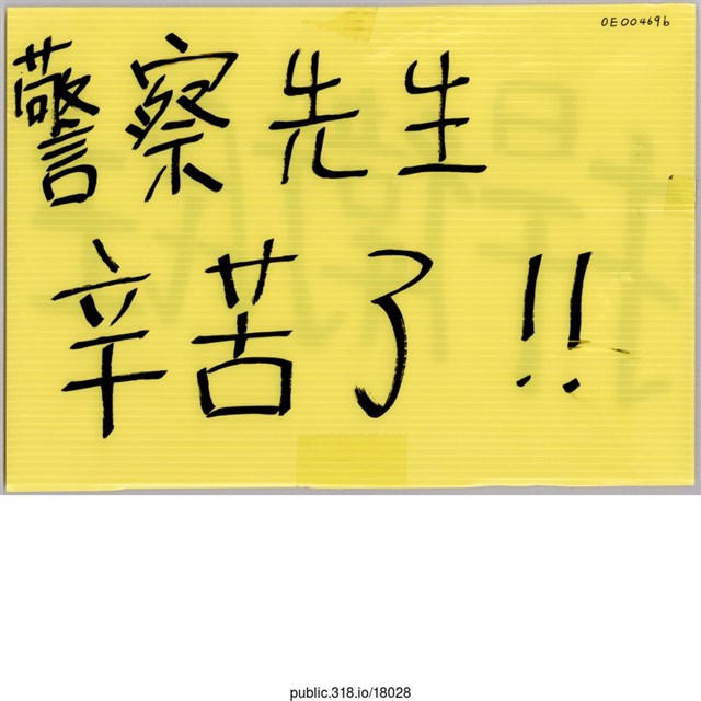 「捍衛民主」標語  (共2張)