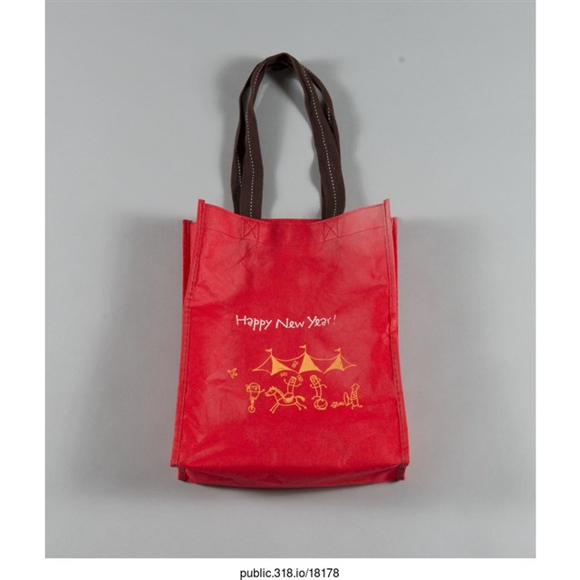 「紅色手提袋」袋子  (共1張)