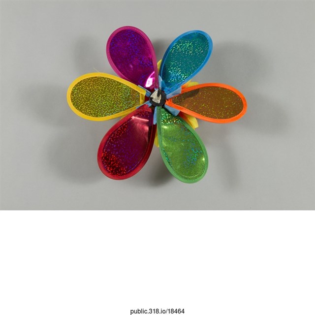 「人臉太陽花」裝飾 (共2張)