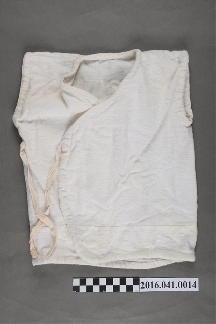 白色棉質嬰兒背心 (共2張)