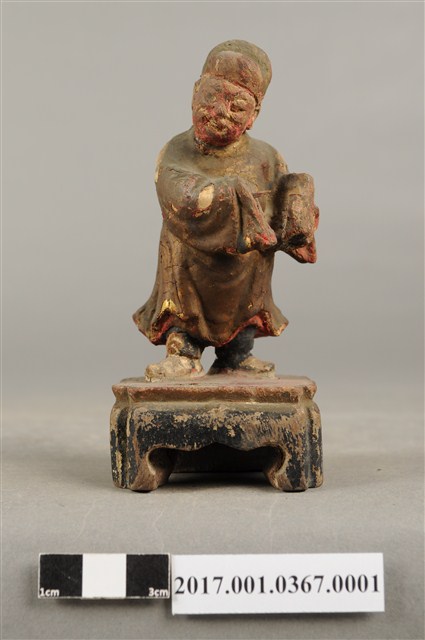 木雕文判官像 (共9張)