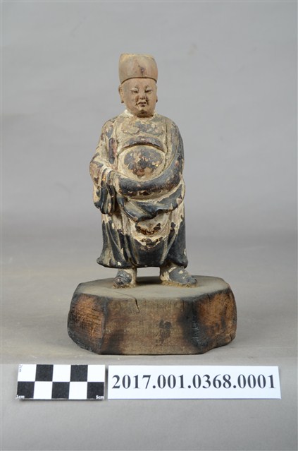 木雕文判官像 (共9張)