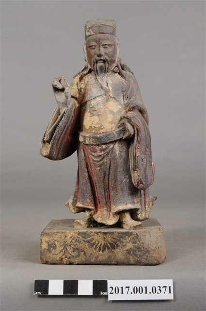 木雕文判官像 (共9張)