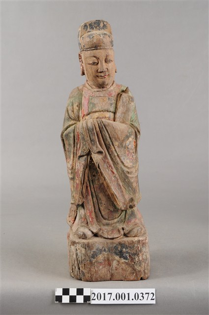 木雕文判官像 (共9張)