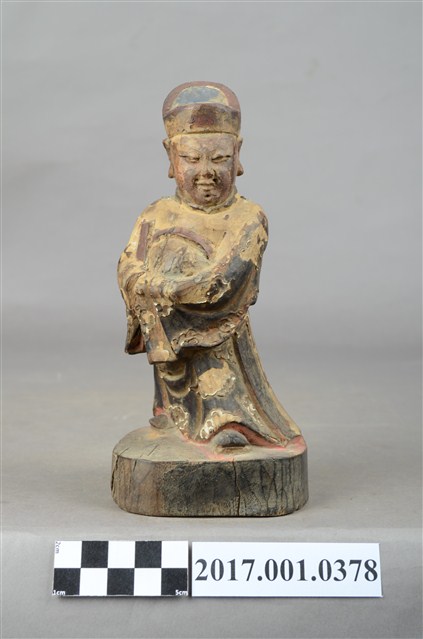 木雕文判官像 (共9張)