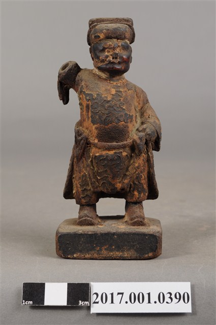 木雕武判官像 (共9張)