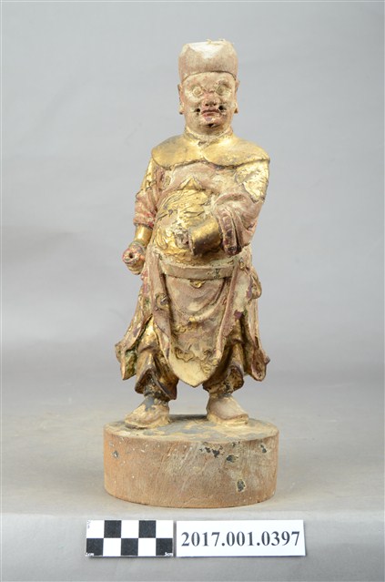 木雕武判官像 (共9張)